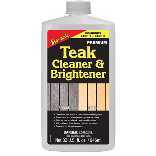 STARBRITE Teak Cleaner & Brightener 1 ltr