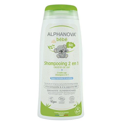 ALPHANOVA BEBE ORGANIC SHAMPOO 2IN1 200ML